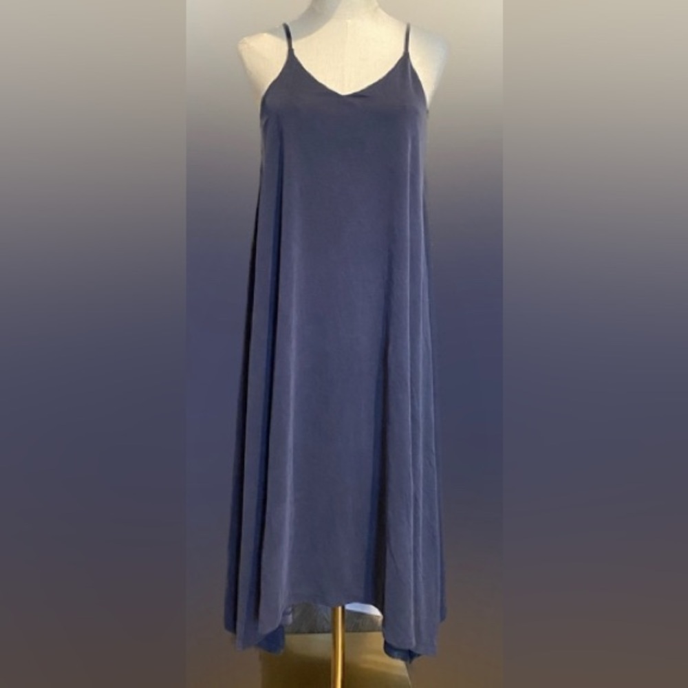 Joie Modal Midi Dress Asymmetrical Handkerchief Built-in-Bra